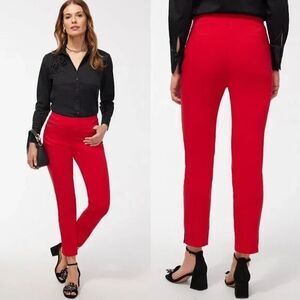 Chico's So Slimming Brigitte Ankle Pants, Orange,‎ Size 12